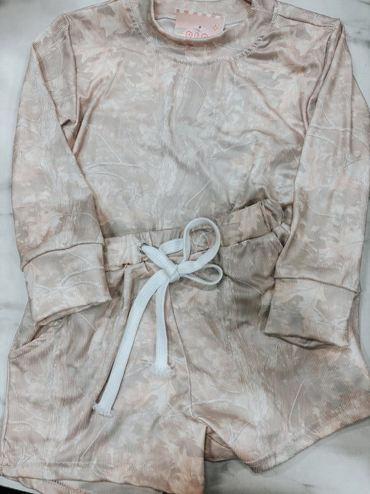 camo ribbed set ⚡︎