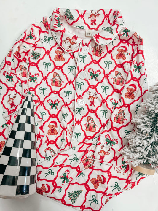 beary sweet Christmas pjs ✿