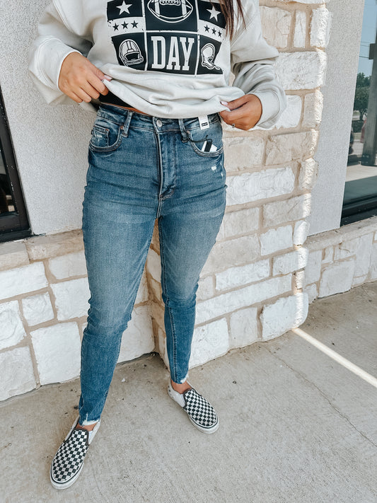 judy blue high waist simple jeans