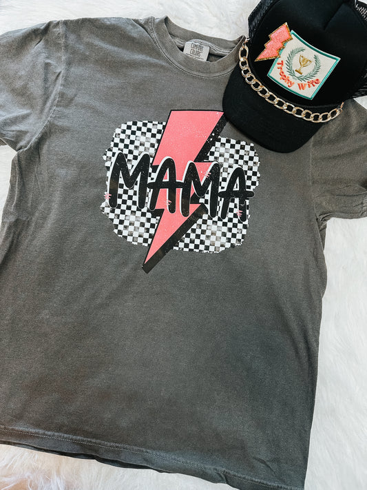 pink mama bolt tee ✿