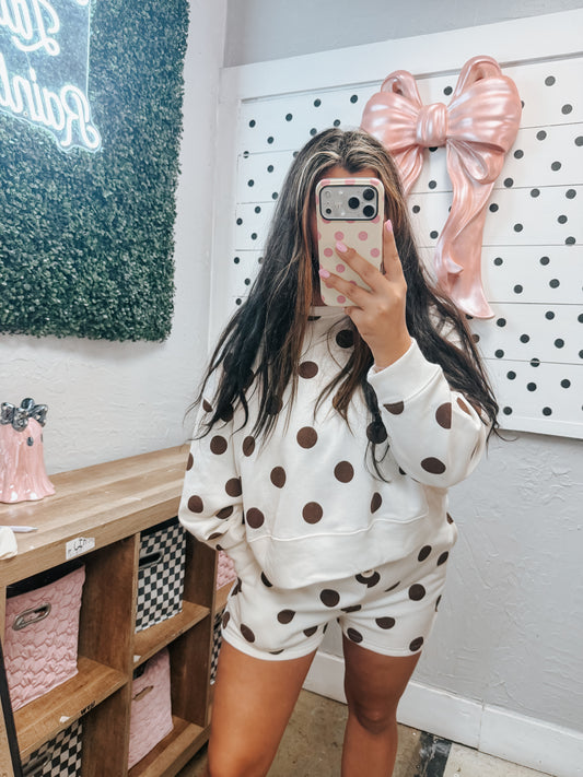 fall in love polka dot set ✿