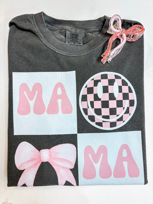 smiley mama tee ☻