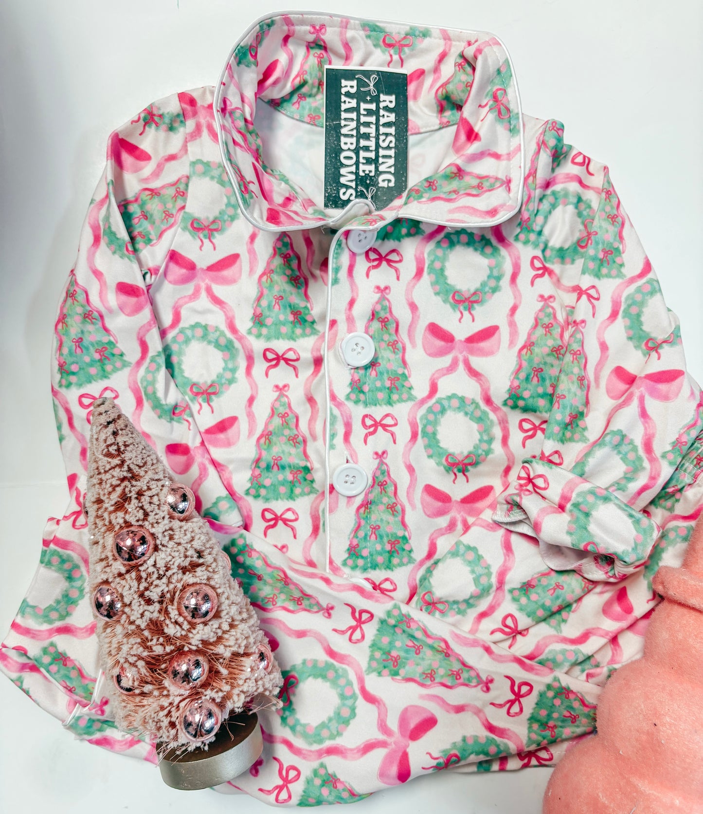 pink winter wishes pjs ✿