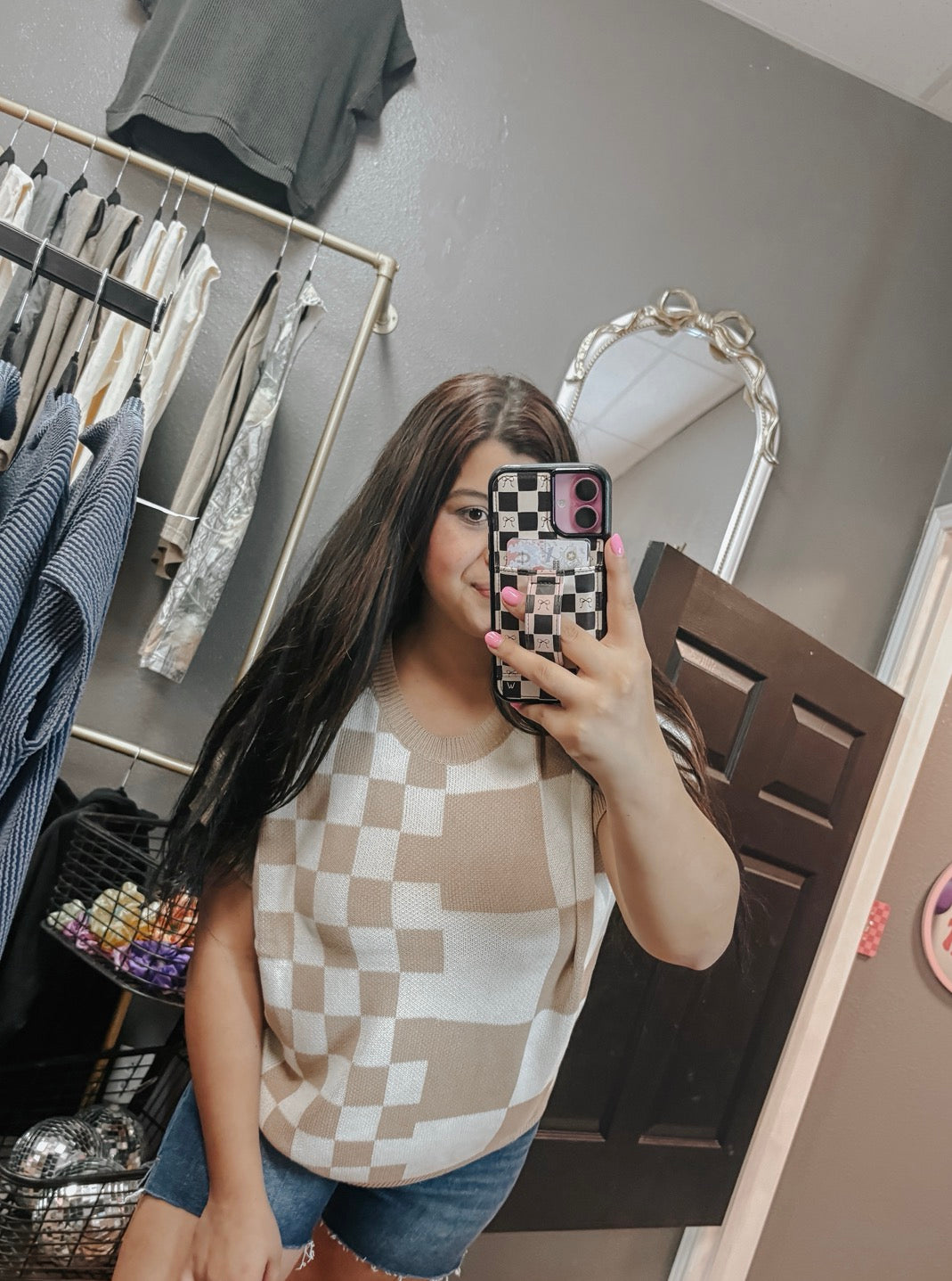 checking in sweater top ✿