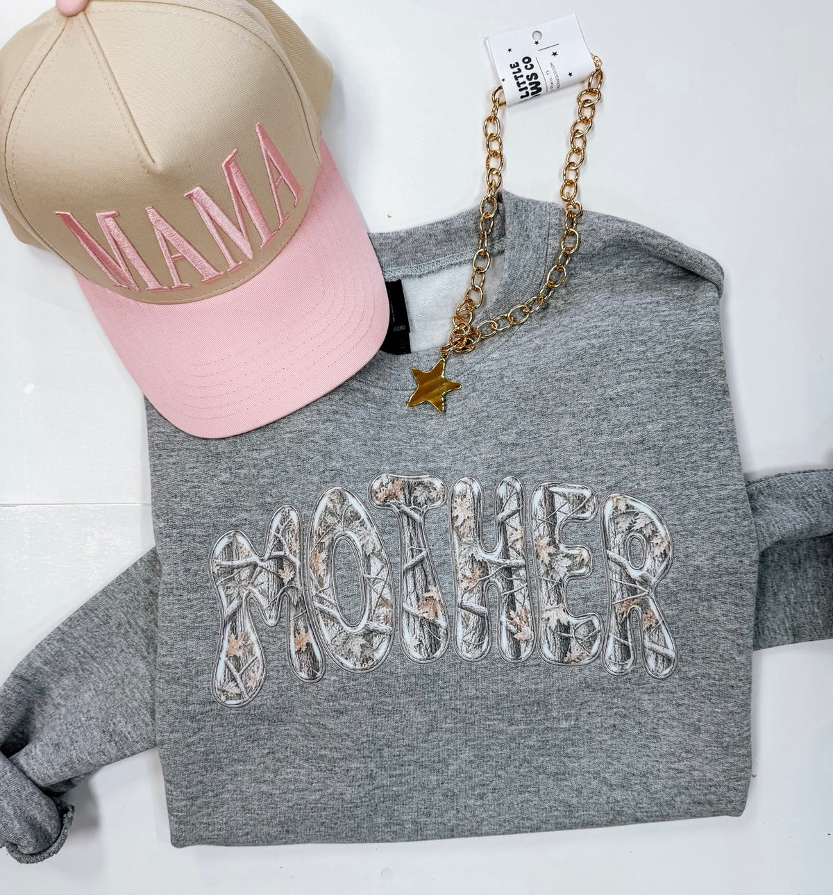 camo mother sweatshirt ✿