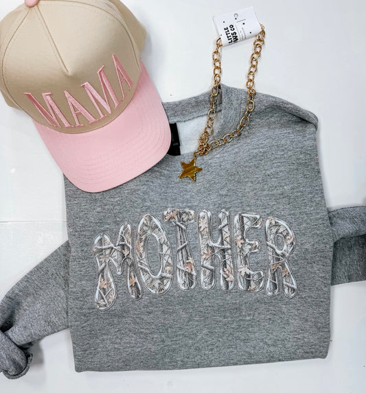 camo mother sweatshirt ✿