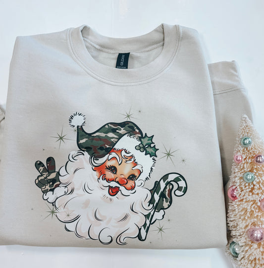 santa baby camo sweatshirt ✿