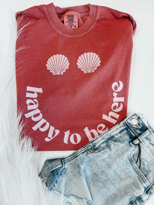 happy to be here tee ✿