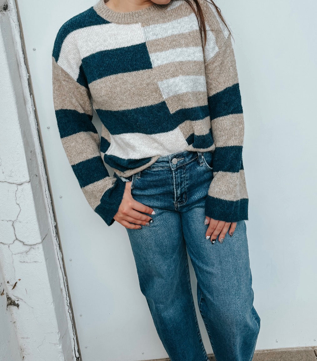 see ya striped sweater ✿
