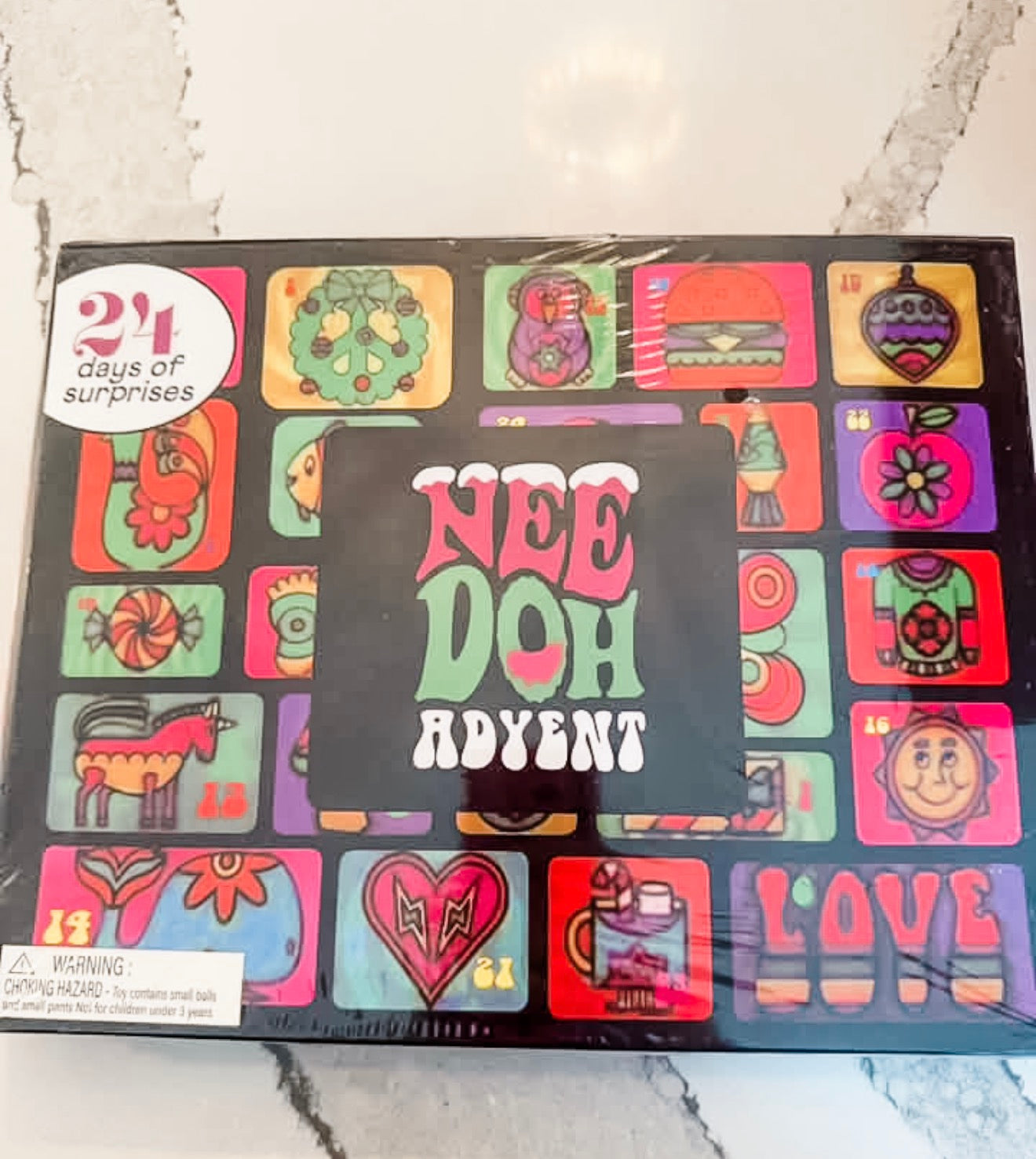 24 days of surprises squishy inspired advent calendar