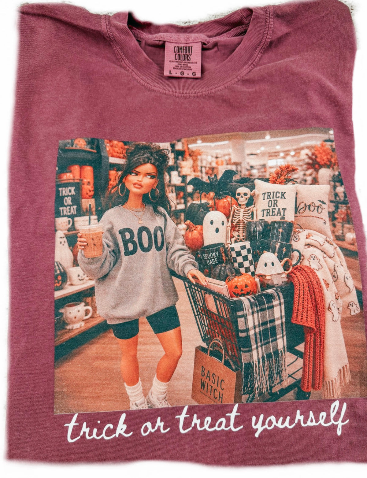 trick or treat yourself tee ✨