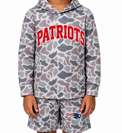 boys camo spirit hoodie set - pre / order