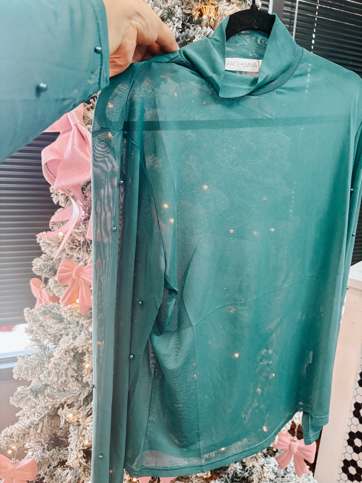 festive mesh - green ✿