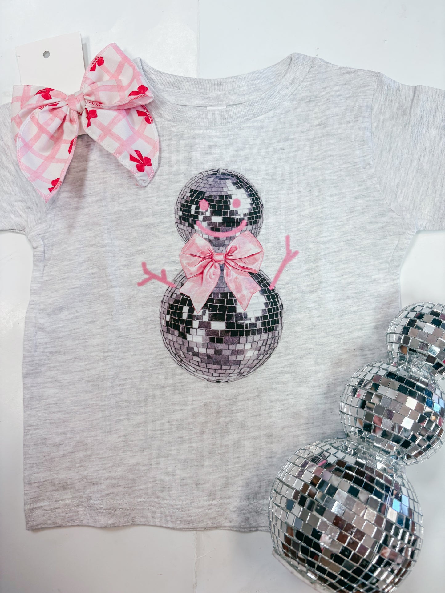 disco snowman tee ✿