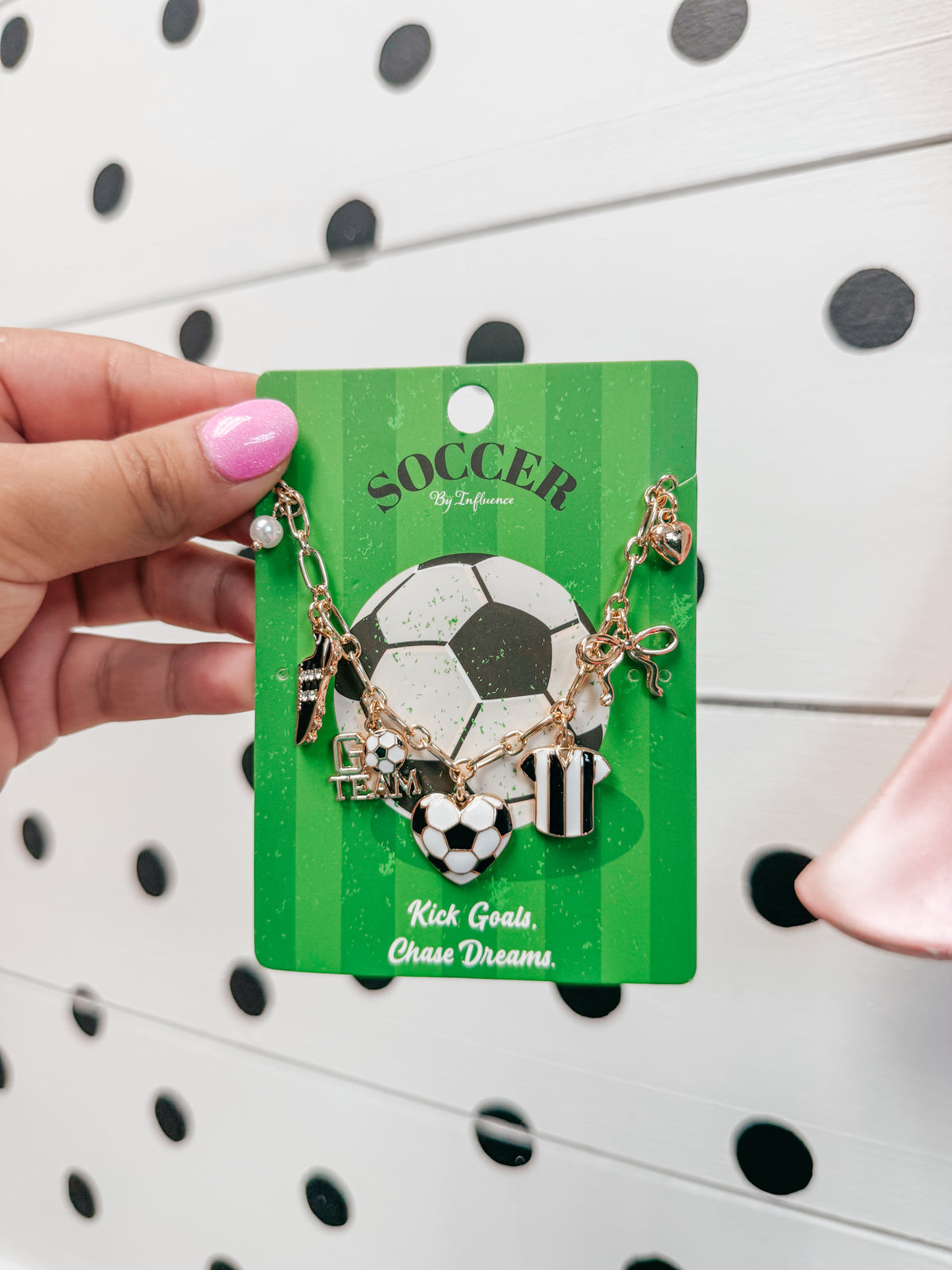 soccer charm necklace ⚽️