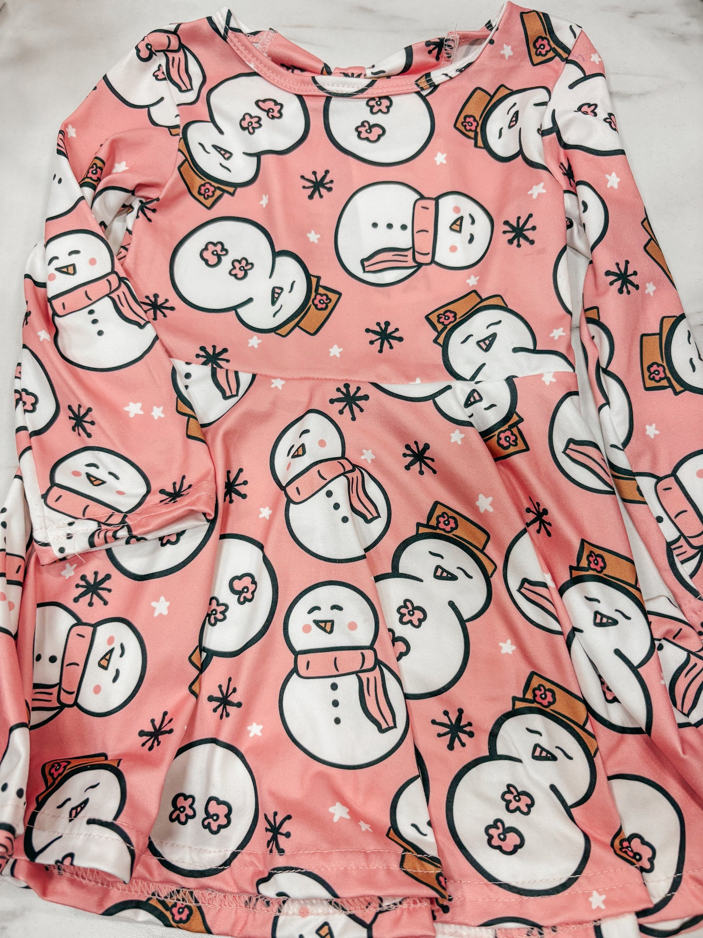 sassy snowman dress ✿