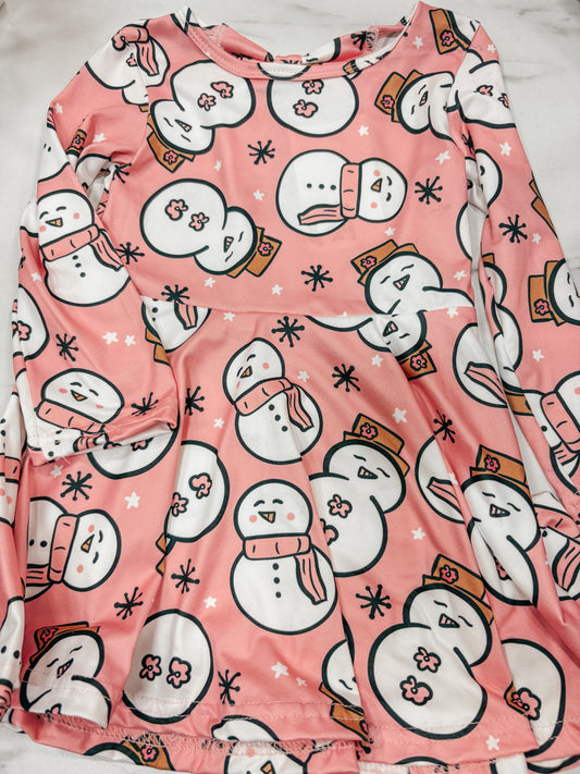 sassy snowman dress ✿