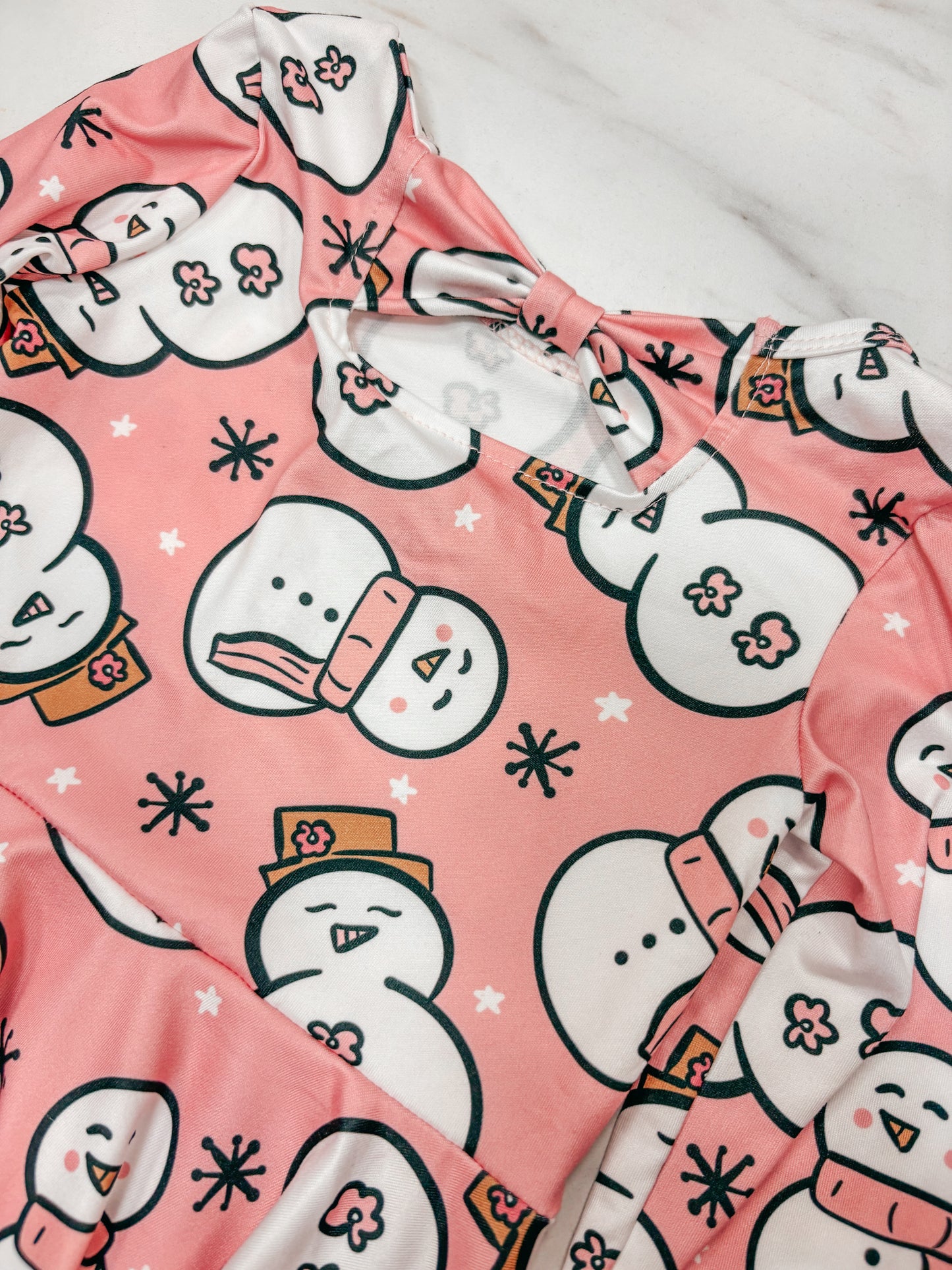 sassy snowman dress ✿