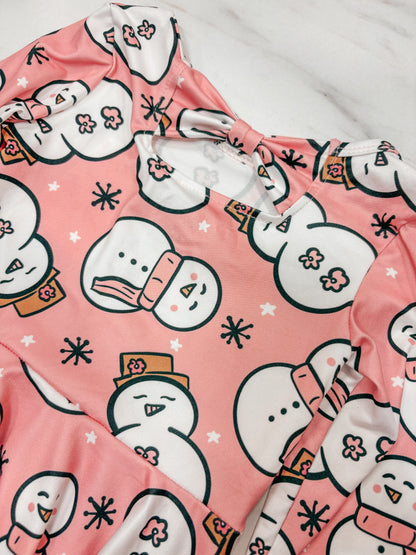 sassy snowman dress ✿