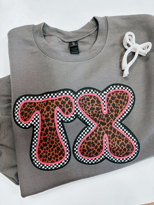 leopard sweatshirt