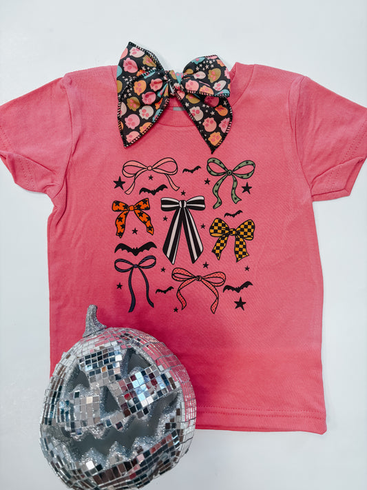 spooky bows tee ✿