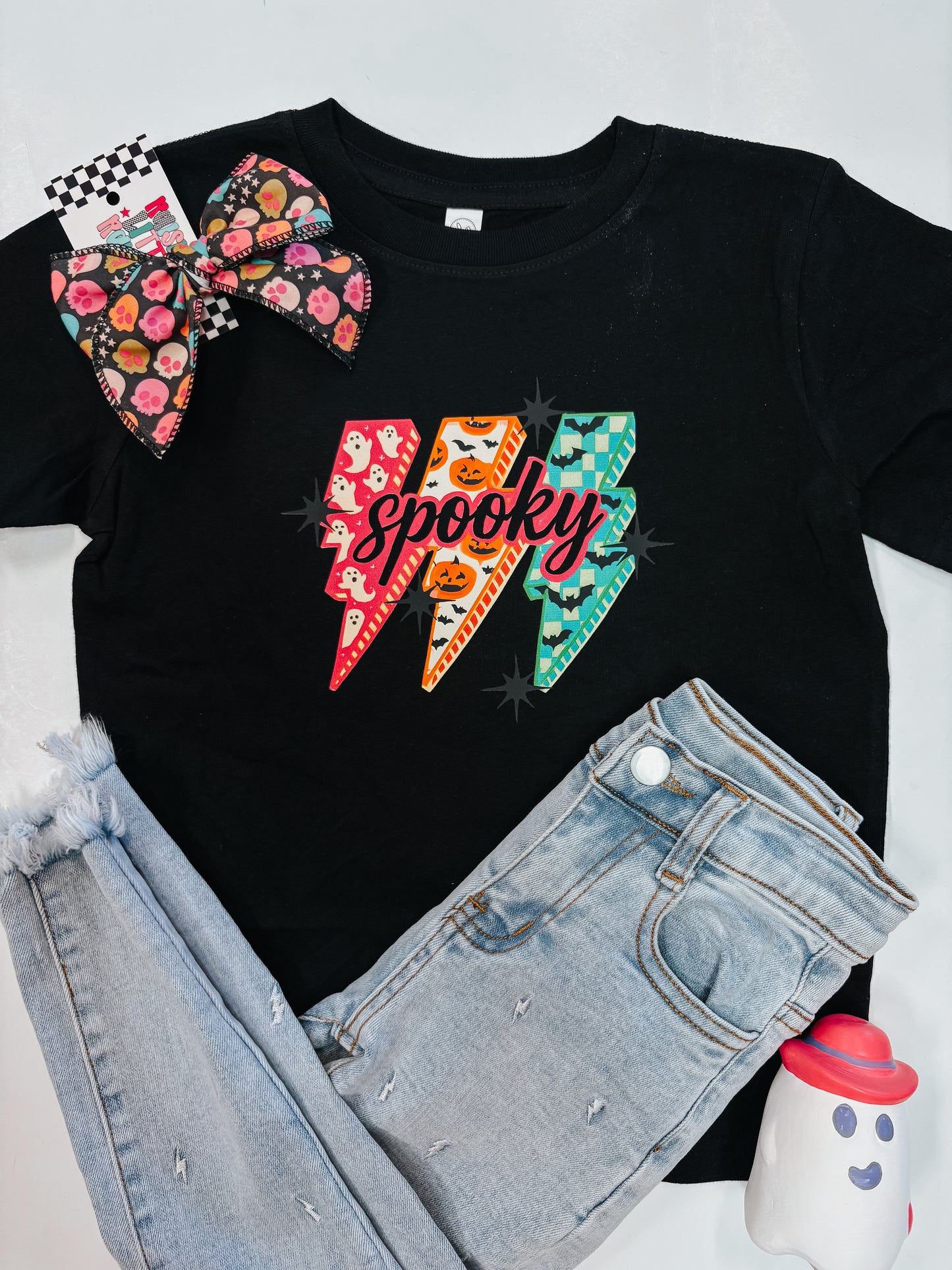 spooky lightning bolt tee ⚡︎