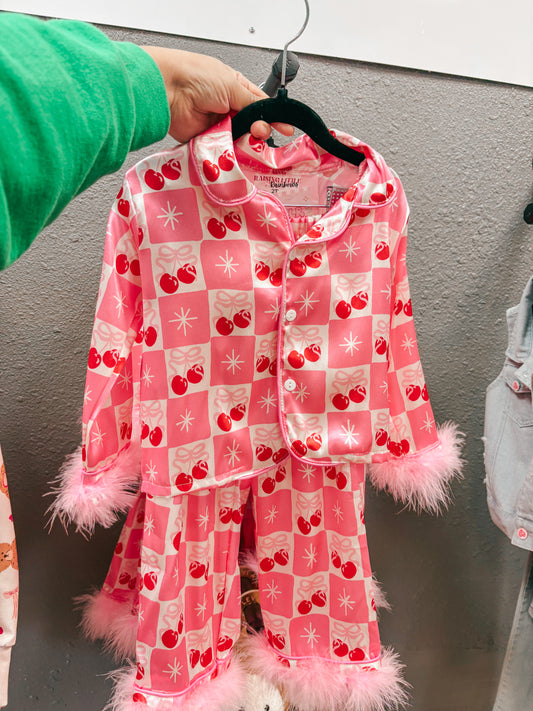 pajama party silk pjs ✿