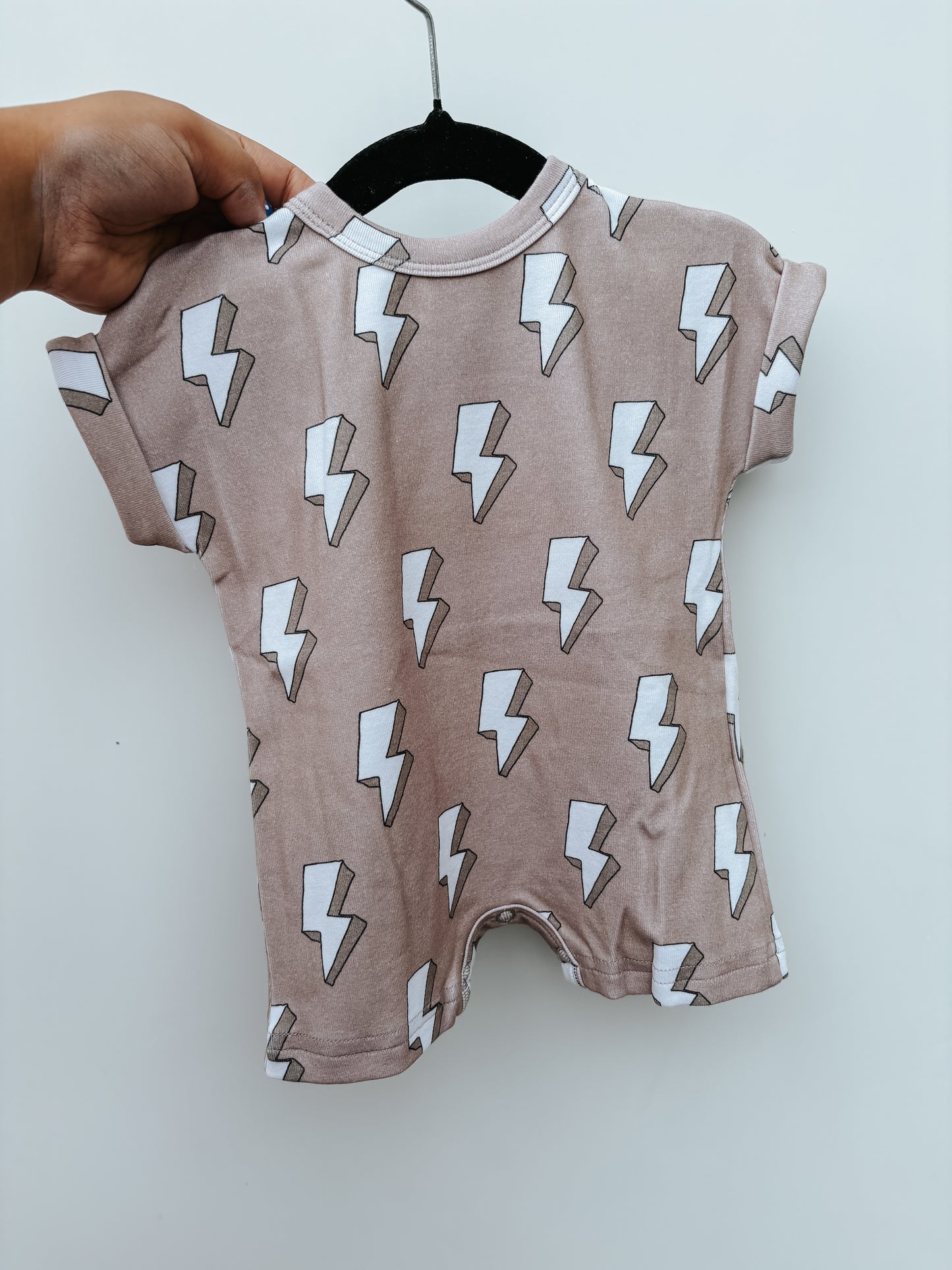 cozy bolts romper ⚡︎