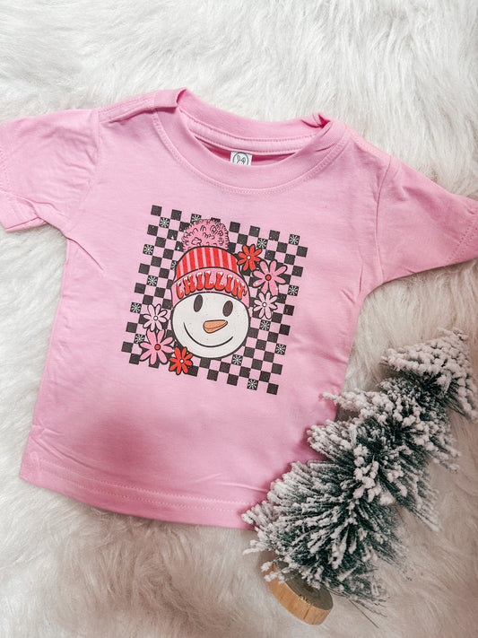 chillin’ snowman tee ✿