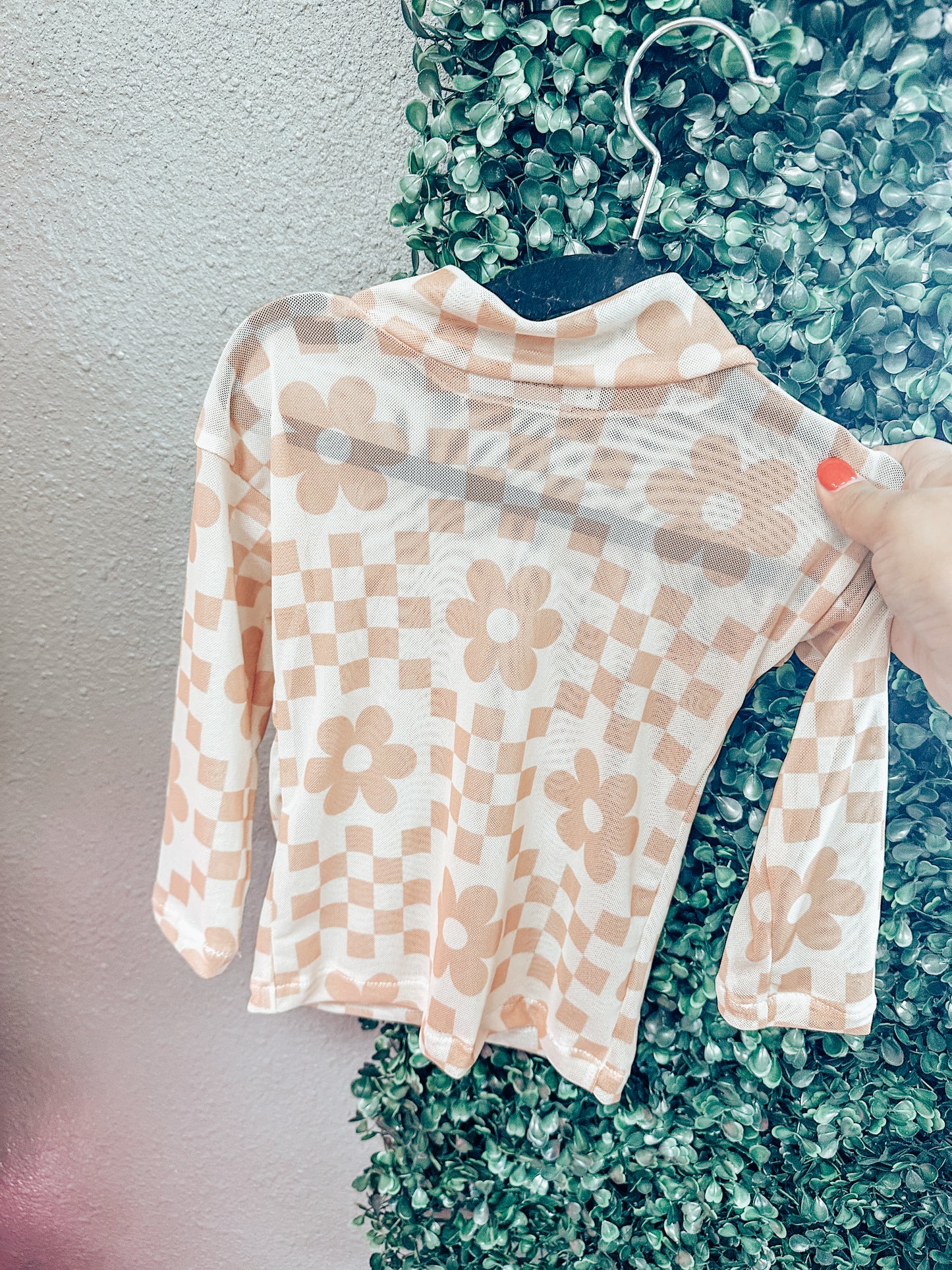 daisy mesh top ✿