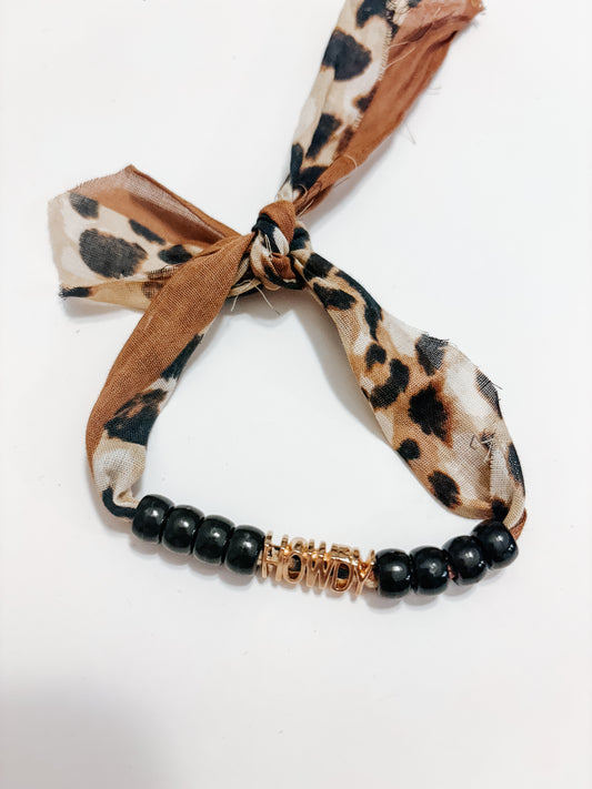 howdy bandana bracelet ⋒