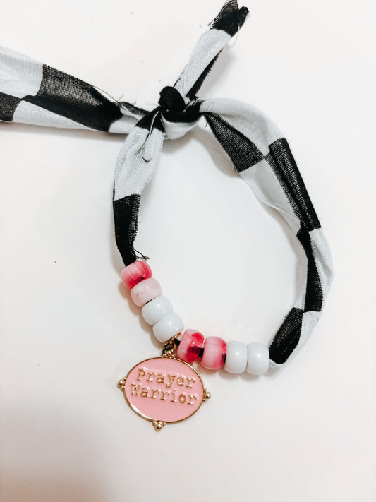 prayer warrior bandana bracelet ⋒