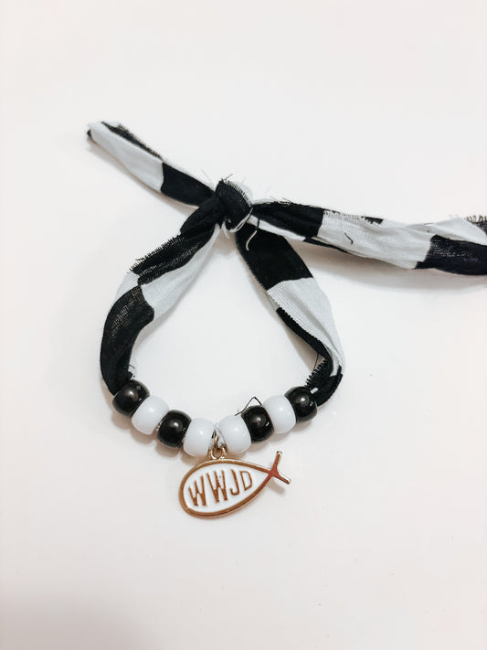 wwjd bandana bracelet ⋒
