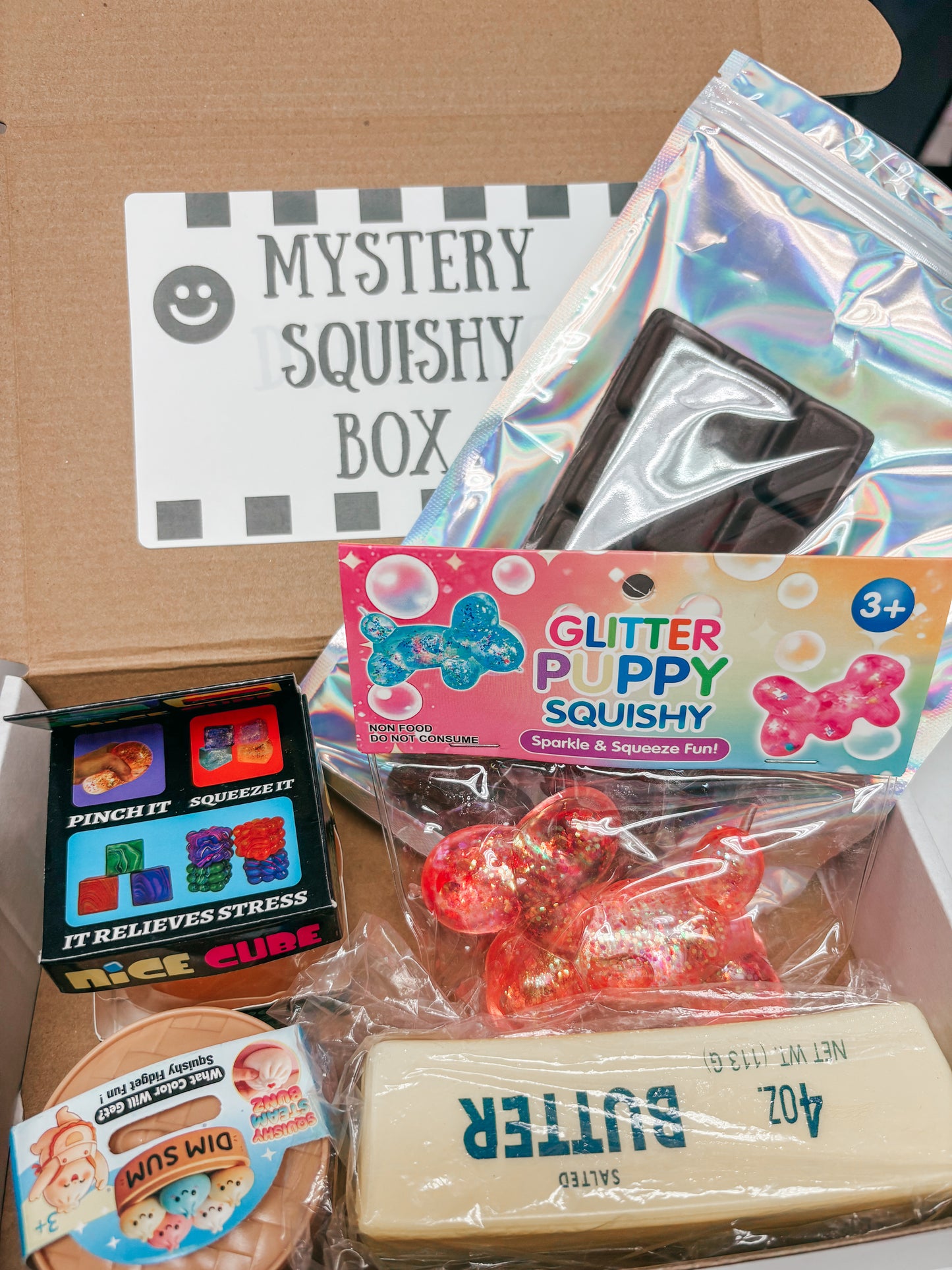 mystery squishy box ☻