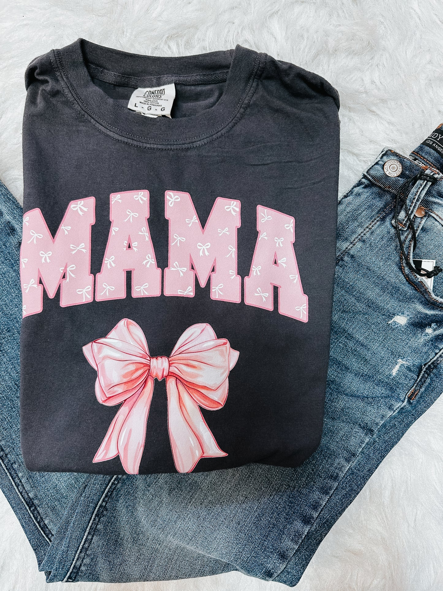 mama bow tee ✿