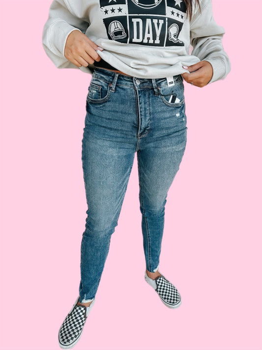judy blue high waist simple jeans