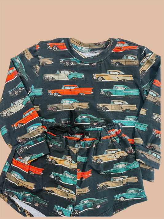 vintage cars set ⚡︎