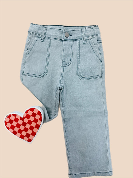 perfect denim girls jeans ✿