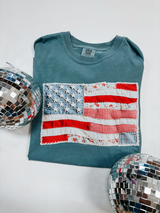 vintage flag tee🇺🇸