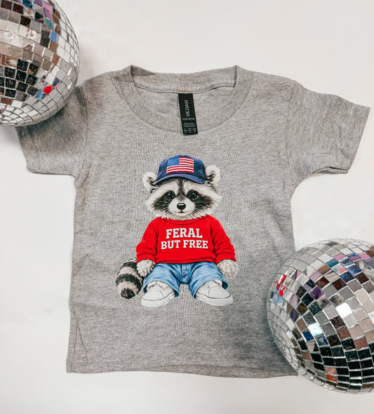 feral and free tee ⚡︎