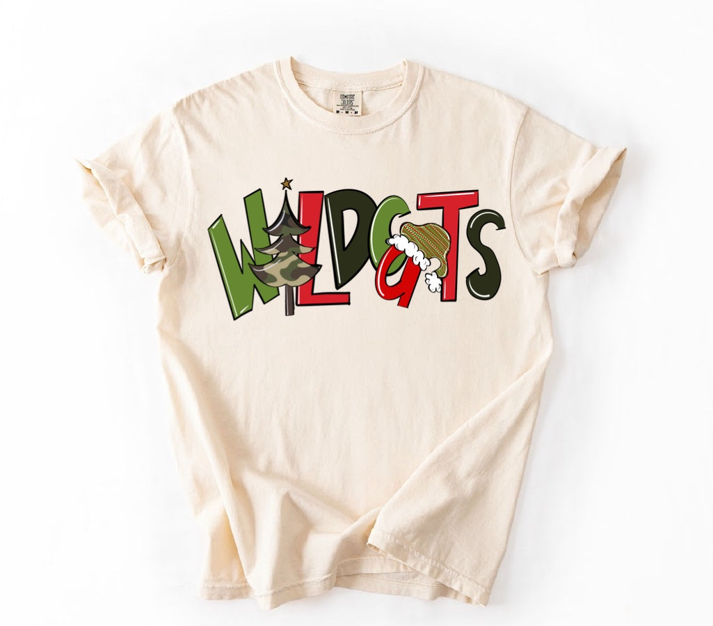 camo Christmas mascot  ☻