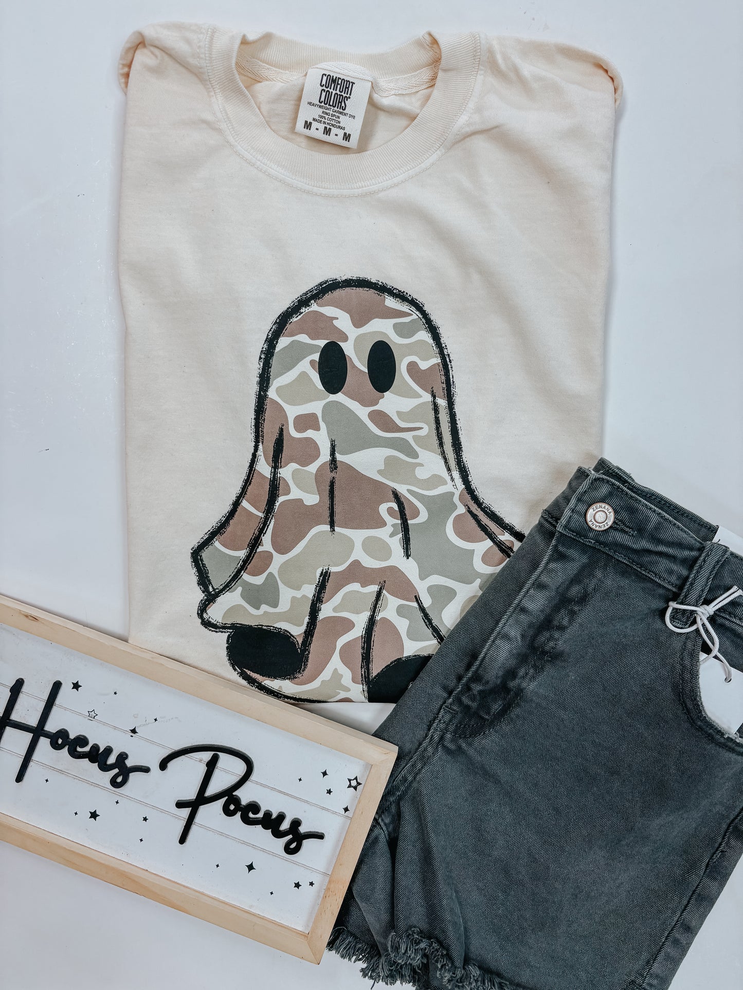 camo ghost tee ✿