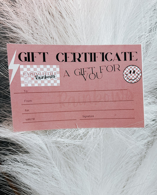 RLR GIFTCARD ✿