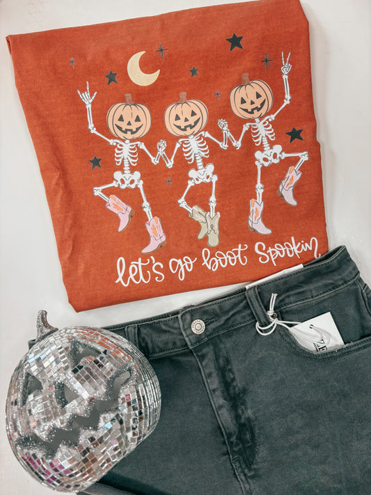 boot scootin spooky tee ✿