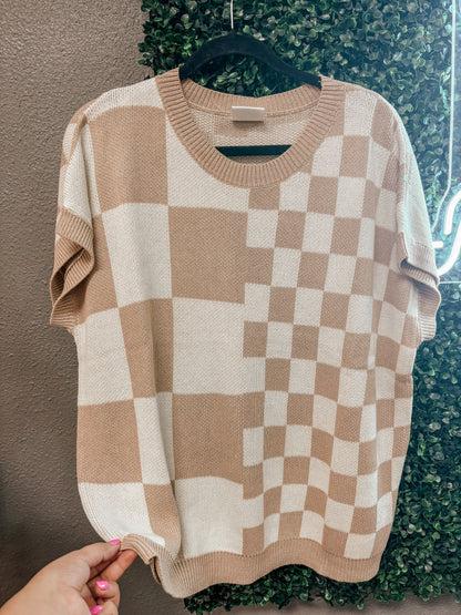 checking in sweater top ✿