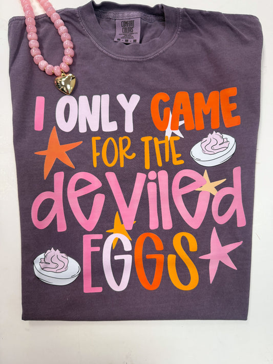 I only came for the deviled eggs tee ✿